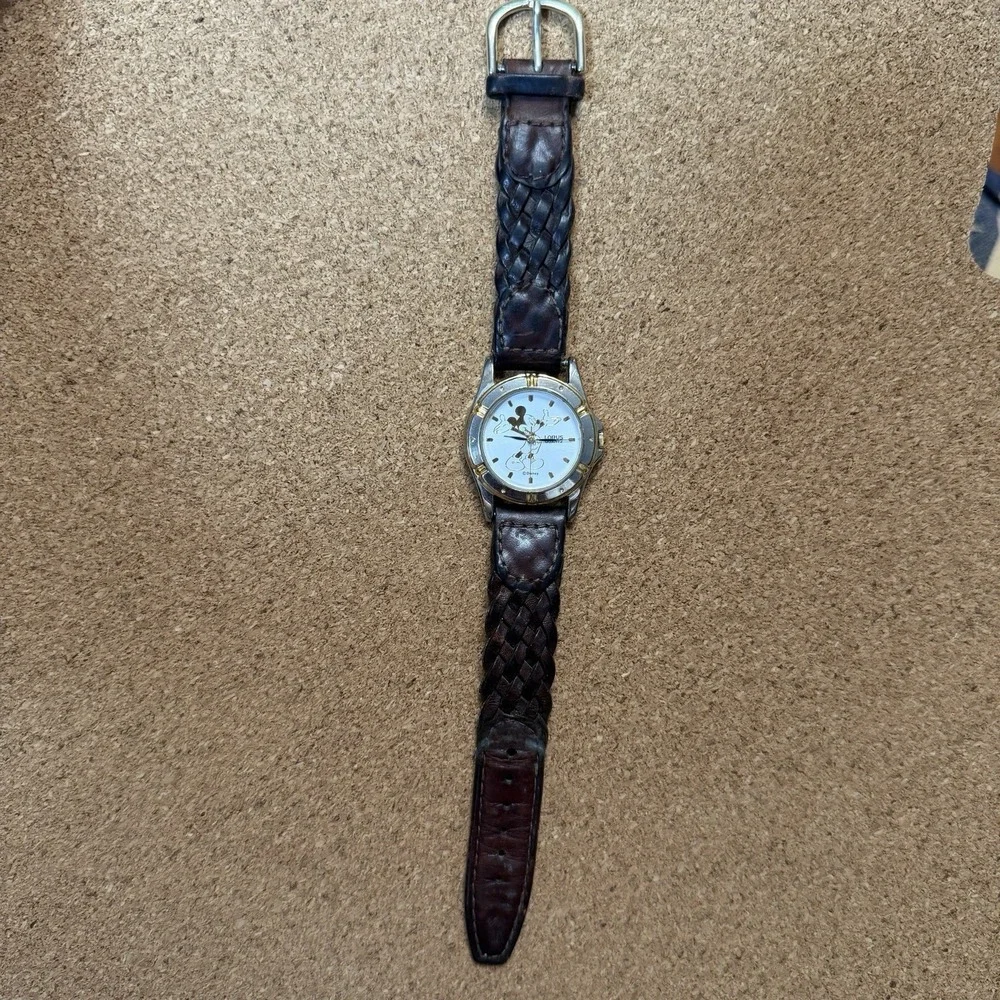 Disney Retired Lorus Women's Mickey Mouse Watch